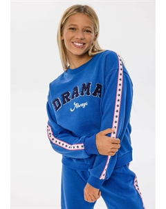 Толстовка DROP SHOULDER, цвет blue Minoti