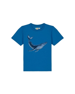 Футболка с принтом WAL, цвет royal blue Watapparel