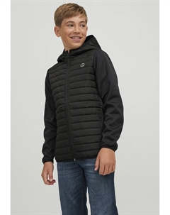 Легкая куртка JJEMULTI QUILTED JACKET, цвет black Jack & jones junior