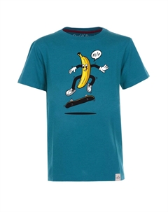 Футболка с принтом BANANA FLIP, цвет petrol Band of rascals