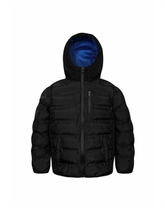 Легкая куртка HOODED PUFFER, цвет black Minoti
