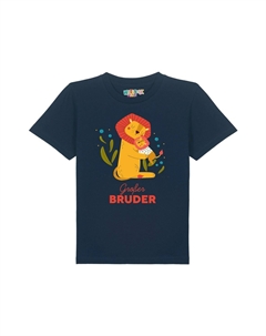 Футболка с принтом LÖWEN GROSSER BRUDER, цвет french navy Watapparel