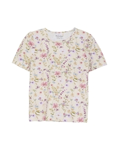 Футболка с принтом, цвет pristine Minymo®