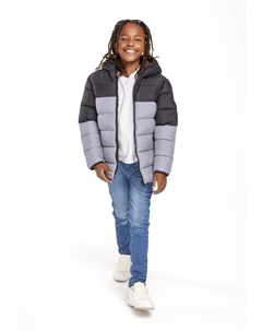 Зимняя куртка PADDER PUFFER, цвет grey black Minoti