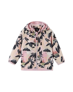 Флисовая куртка MOOMIN, цвет pale rose Reima