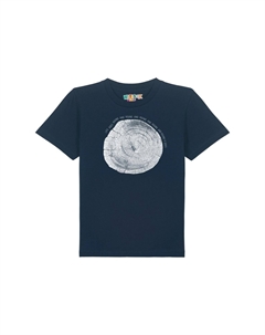 Футболка с принтом BAUMSCHEIBE, цвет french navy Watapparel