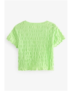 Блузка TEXTURED REGULAR FIT, цвет green Next