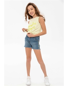 Топ, цвет white green Minoti