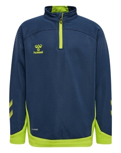 Толстовка HMLLEAD HALF ZIP, цвет dark blue denim Hummel