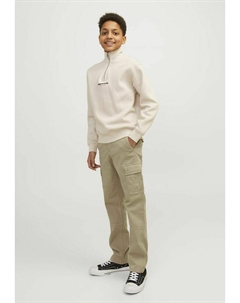 Брюки карго JSPTKANE HARLOW, цвет crockery Jack & jones junior