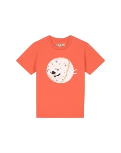 Футболка с принтом PLANET MIT EIS, цвет fiesta Watapparel