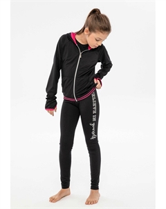 Толстовка LONG SLEEVE, цвет black pink Minoti