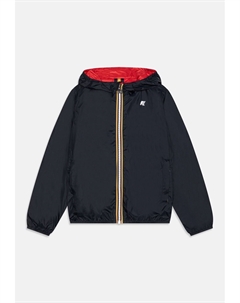 Дождевик JAKE ECO PLUS DOUBLE UNISEX, цвет blue depth/red K-way