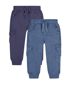Брюки-карго 2-PACK JOGGERS, цвет indigo & navy Jojo maman bébé