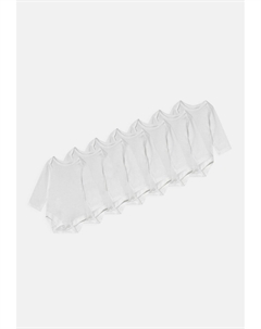 Боди BABY LONG SLEEVE 7 PACK UNISEX, цвет white Marks & spencer