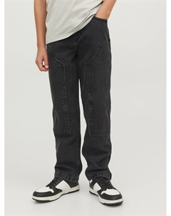 Джинсы свободного кроя JJICHRIS JJICARPENTER, цвет black denim Jack & jones junior