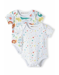 Боди 2 PACK, цвет white Minoti