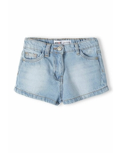 Джинсовые шорты ADJUSTABLE WAIST, цвет light blue denim Minoti