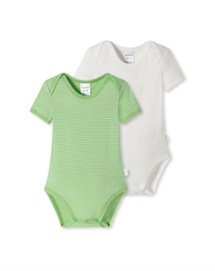 Боди 2-PACK NATURAL LOVE, цвет grün weiß Schiesser