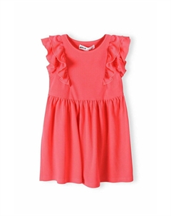 Повседневное платье WITH FRILLS, цвет red Minoti