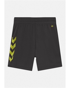 Спортивные шорты CORE XK POLY, цвет black/lime popsicle Hummel