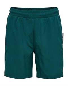 Короткие спортивные брюки HMLMOVE GRID, цвет deep teal Hummel