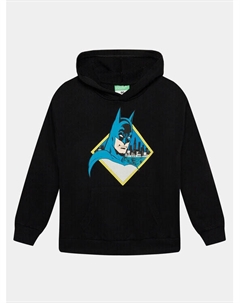 Толстовка обычного кроя, черный United colors of benetton