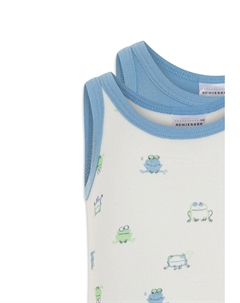 Боди 2-PACK NATURAL LOVE, цвет blau weiß Schiesser