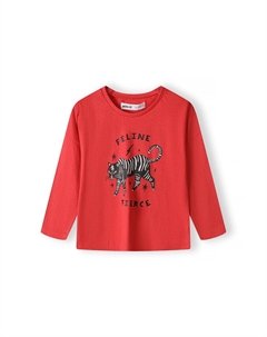 Рубашка с длинным рукавом LONG SLEEVED, цвет red Minoti