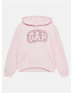 Толстовка обычного кроя, розовый Gap