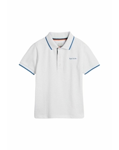 Рубашка поло SHORT SLEEVE SIGNATURE REGULAR FIT, цвет white Paul smith