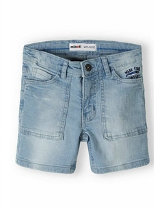 Джинсовые шорты ADJUSTABLE WAIST, цвет light blue denim Minoti