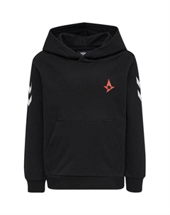 Hmlastralis Cuatro Толстовка унисекс Детский мультиспортивный свитшот из органического хлопка, цвет schwarz Hummel