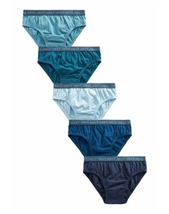 Трусы 5 PACK, цвет blue jacquard waistband Next