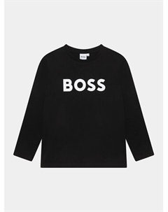 Блуза стандартного кроя, черный Boss