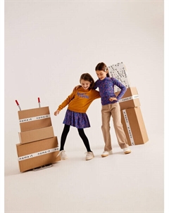 Платье на каждый день, стандартного кроя, синий Name it