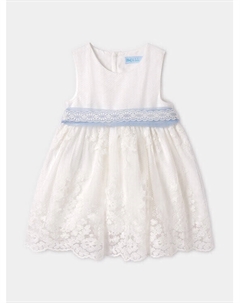 Элегантное платье обычного кроя, экрю Abel & lula