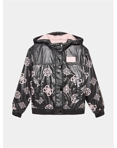 Переходная куртка стандартного кроя, розовый Guess