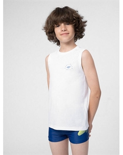 Майка стандартной посадки, белый 4f