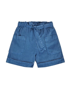 Тканевые шорты свободного кроя, синий Guess