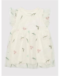 Элегантное платье обычного кроя, белый Name it