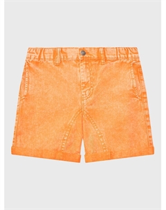 Тканевые шорты стандартного кроя, оранжевый United colors of benetton