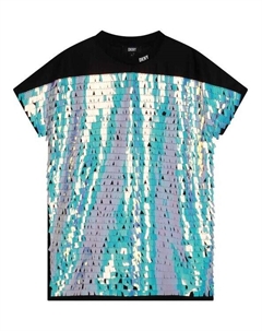 Элегантное платье, стандартный крой, мультиколор Dkny