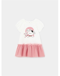 Платье на каждый день, стандартного кроя, белый Mayoral