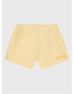 Тканевые шорты стандартного кроя, бежевый Guess