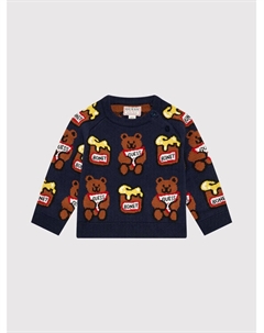 Свитер обычного кроя, синий Guess