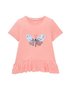 Футболка, розовый Tom tailor