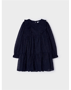 Платье на каждый день, стандартного кроя, синий Mayoral