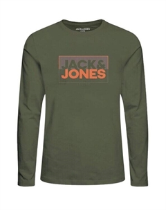 Блузка стандартного кроя, зеленый Jack & jones