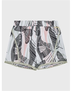 Тканевые шорты свободного кроя, зеленый Guess